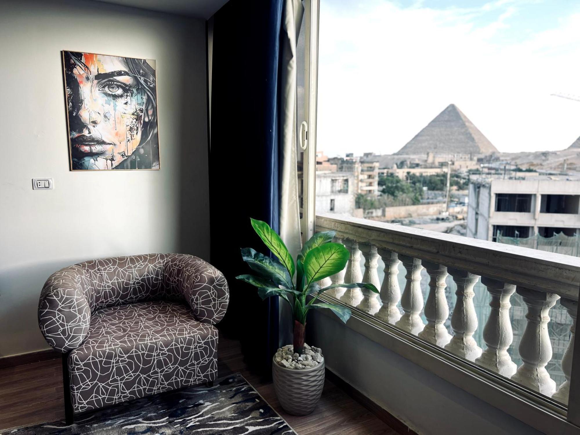 Kafret el-Gabal Grand Pyramids Inn מראה חיצוני תמונה